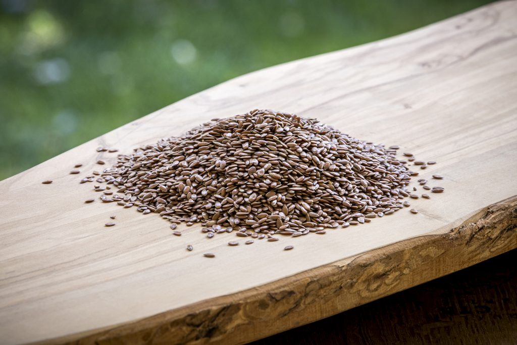 Flaxseed, Whole 40 lbs. Modesto Milling Organic Feeds and Supplements